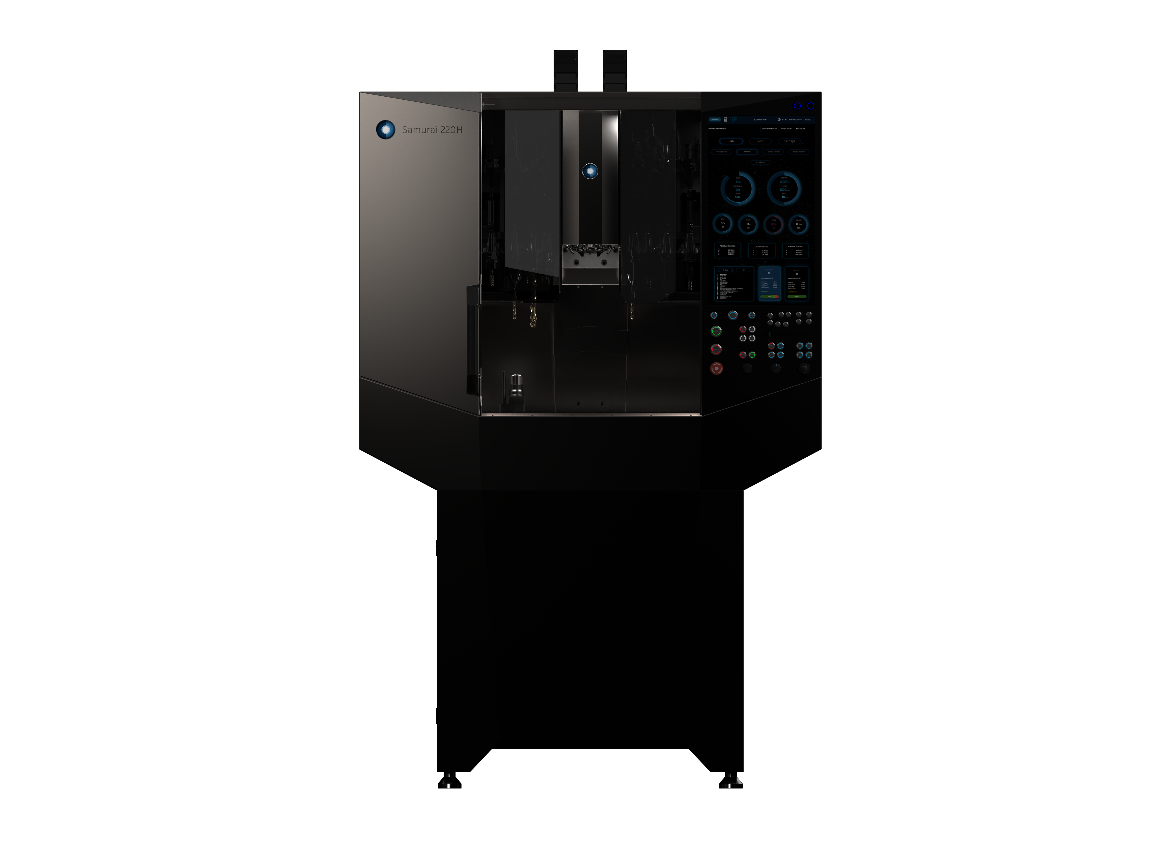 Samori Machine Samurai 220H Configurator | Samurai Machine Tools®